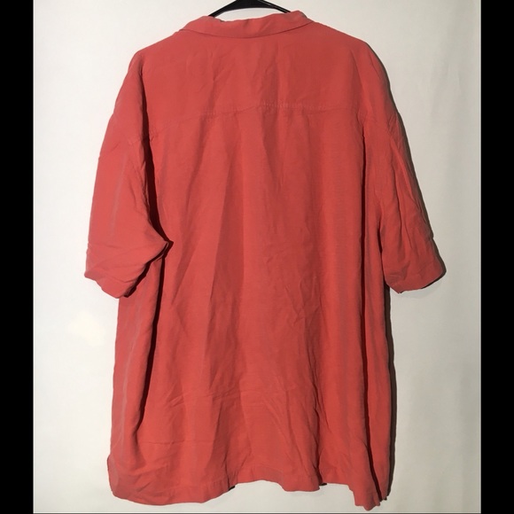 Tommy Bahama 100% Silk Button Up Shirt. XXL - Picture 2 of 7